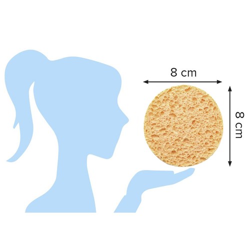 Facial & Body Care Set – Makeup Pads Bath Sponges Loofah Face Brush in Gift Box - Picture 5 of 29