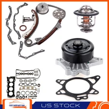 Timing Chain Kit Thermostat Water Pump Head Gasket for 00-05 Toyota MR2 Spyder