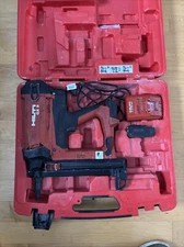 HILTI GX2 GAS-ACTUATED FASTENING TOOL SET W/ BATTERY CHARGER & CASE