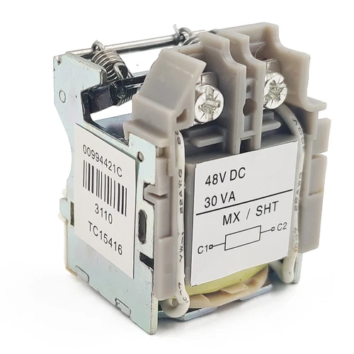 New LV429392 Shunt Coil MX DC 48V S29392 used for ComPact NSX Circuit Breaker