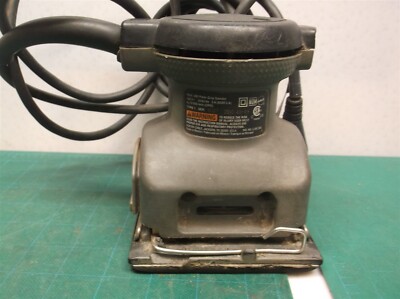 PORTER-CABLE 380 1/4 Sheet Palm Grip Handheld Sander No Bag