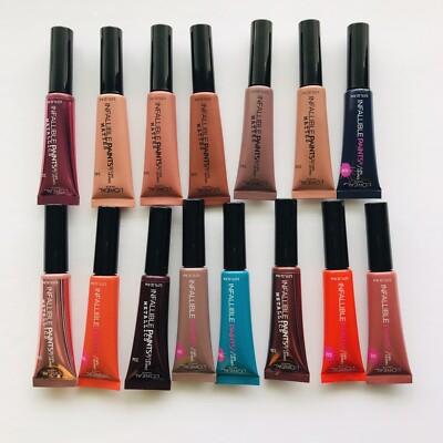 L'Oreal Paris Infallible Paints Lip Color Lipstick 0.27 oz CHOOSE YOUR COLOR