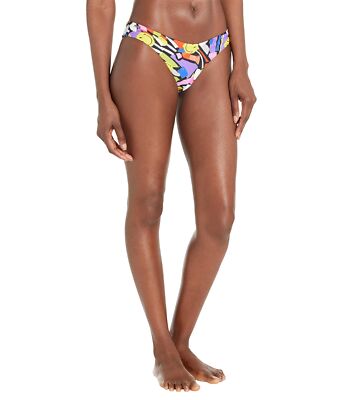 Women Maaji Smiledelic Journey Double V High Leg Bottoms Multicolor Size LG
