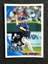 J.P. HOWELL #402 2010 Topps Baseball QTY Tampa Bay Rays