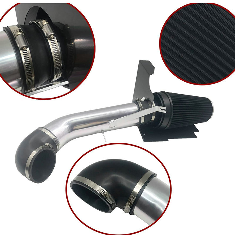 Heat Shield&Cold Intake Pipe Kit For 2009-14 GMC Yukon Denali/Denali XL V8 6.2L