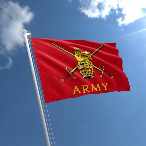 Giant 5 x 3 British Army Navy RAF Flags Blue Red White Ensign Flagpole Eyelet UK - Picture 2 of 9