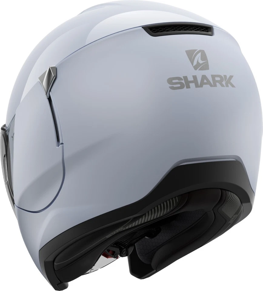 SHARK Citycruiser Dual Blank Mat/brillant Blanc-Argent W01 taille XS *NEUF* - Photo 2/3