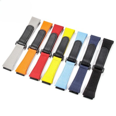 Premium Nylon Canvas Sports Watch Band Straps Mens 25mm Screw for Richard Mille