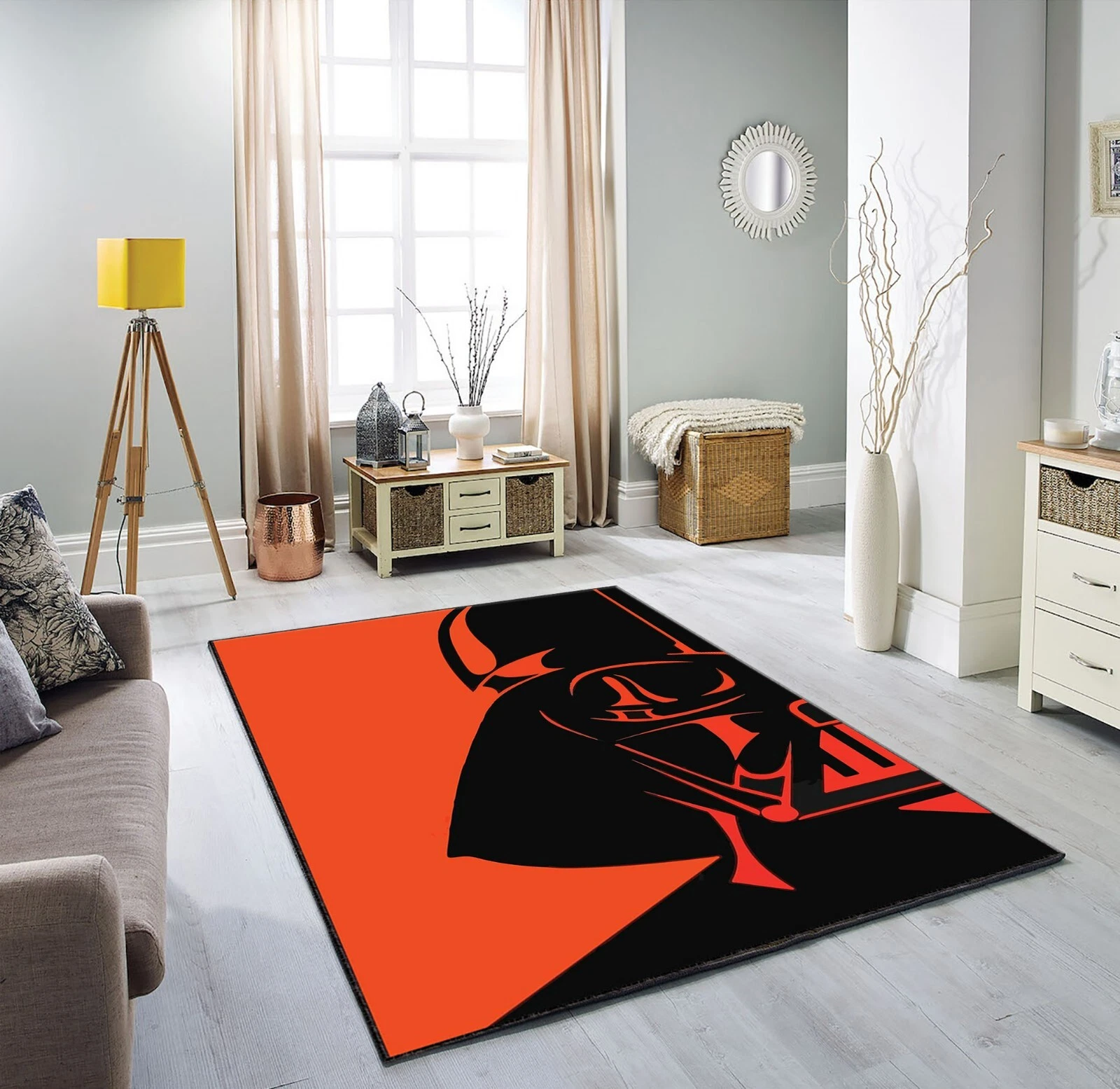 Darth Vader Star Wars Rug, Jedi Epic Fan Floor Mat