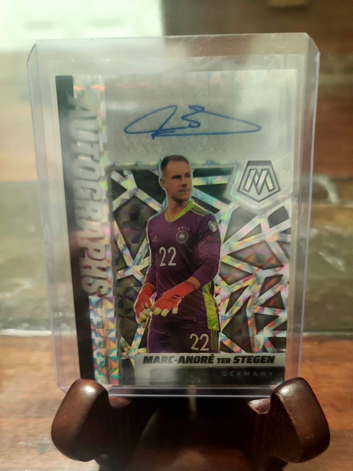 2022 Panini Prizm  Mosaic WC autograph A-MTS Marc-Andre ter Stegen