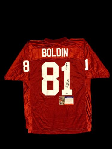 Anquan Boldin Signed Jersey PSA/DNA Inscription ROY 03 - Picture 1 of 6
