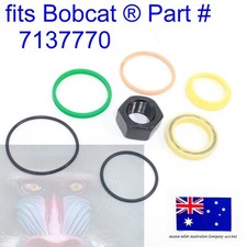 fits Bobcat Hydraulic Cylinder Seal Kit 7137770 Excavator E10E E10Z E14 E17 E17Z