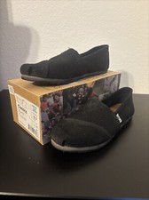 Classic Black Heritage Canvas Toms