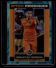 2023 Topps Chrome MLS #57 Sebastián Ferreira Aqua Lava Refractor #/125