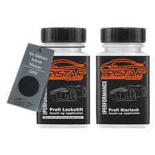 Autolack Lackstift für Datsun Infiniti Nissan GN0 Cosmic Black Metallic 2 x 50ml