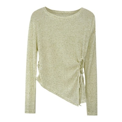 Elegantes Damen Top mit Plissee am Saum aus bequemem Stoff perfekt für jeden Anlass
