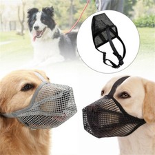 Dog Muzzle Anti-Biting Chewing Licking Anti-lick Pet Muzzle Comfortable Adjust