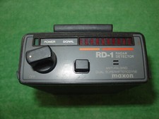 VINTAGE MAXON RD-1 AUTOMOTIVE RADAR DETECTOR "PARTS OR REPAIR"