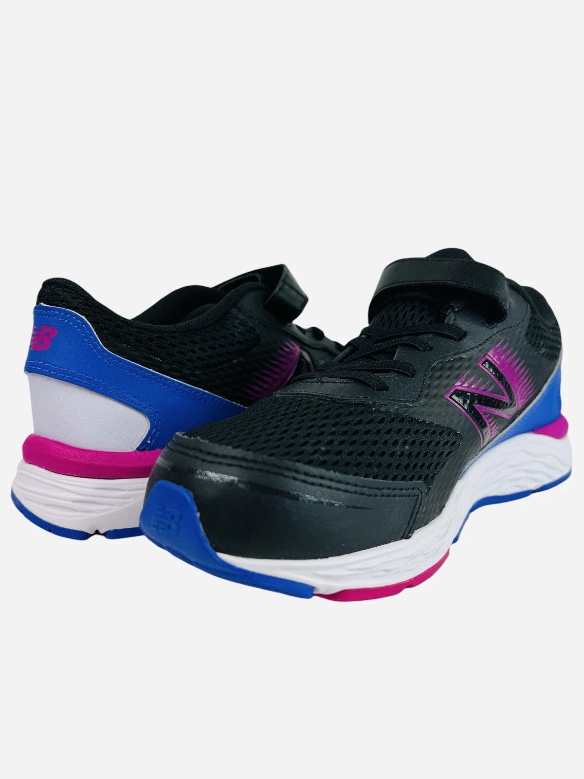 Scarpe da corsa con gancio e anello New Balance 680 V6 per bambini grandi taglia 7