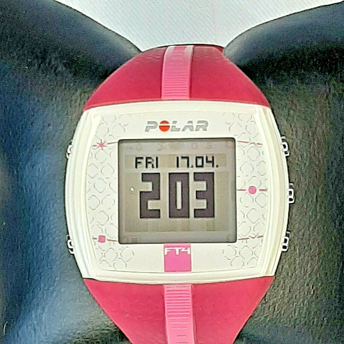 POLAR FT4 Heart Rate Monitor Fitness Watch Pink Color New 