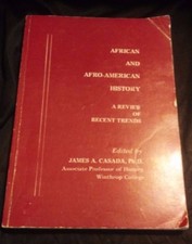 African and Afro-American History Book