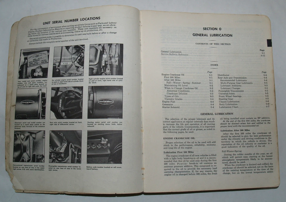 1955 Pontiac Series 2000 2200 Maintenance Manual PSD 53-13 - Image 4 of 4