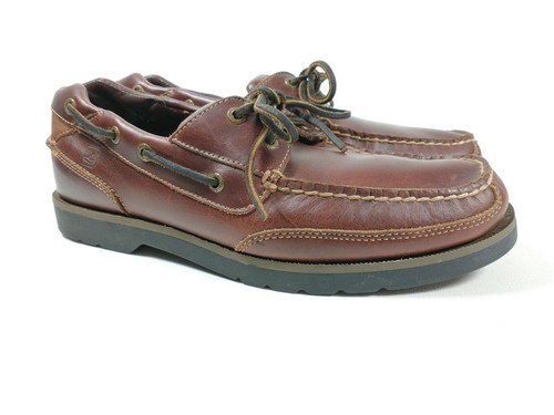 Sperry Top Sider Stingray Brown Leather 