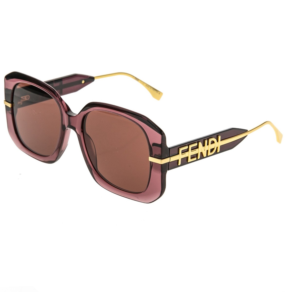 FENDI FENDIGRAPHY HOBO Logo 40065 Purple Gold Fashion Square FENDI FENDIGRAPHY HOBO Logo 40065 Purple Gold Fashion Square
