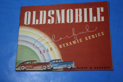 1948 OLDSMOBILE DYNAMIC SIXTY SEVENTY   BROCHURE   ORIGINAL  