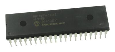 2Pc MICROCHIP PIC18F46K22-I/P 8 Bit MCU, Flash, PIC18 Family PIC18FxxK22 Se