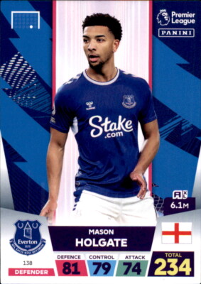 Panini Premier League 22/23 # 138 - Mason Holgate - Team Mate