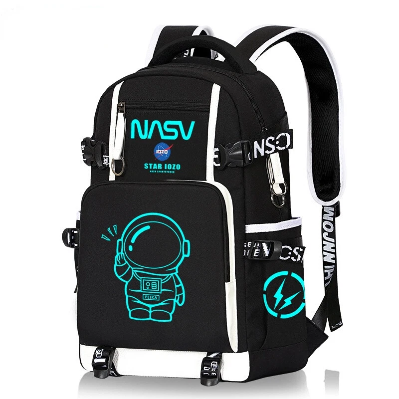 Mochila Luminosa Para Ni os Bolso Escolar Impermeable USB