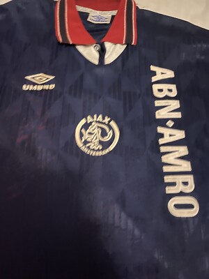 ⚽ Ajax Amsterdam Shirt (Away) 1991-1993 - Vintage Umbro | eBay UK