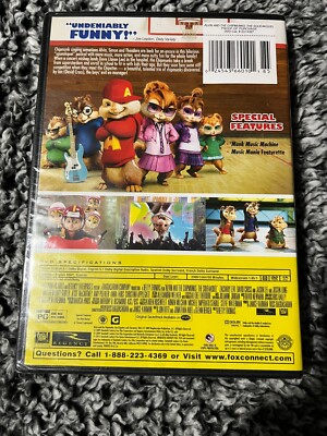 ALVIN AND THE CHIPMUNKS 2 THE SQUEAKQUEL DVD FACTORY SEALED | eBay