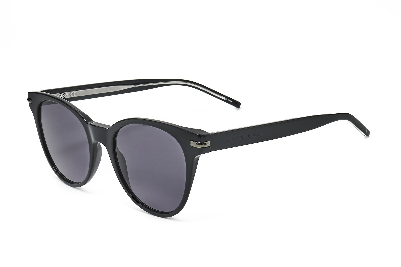 Женские черные солнцезащитные очки Hugo Boss 53 мм BOSS1267-S-807-IR 9190₽