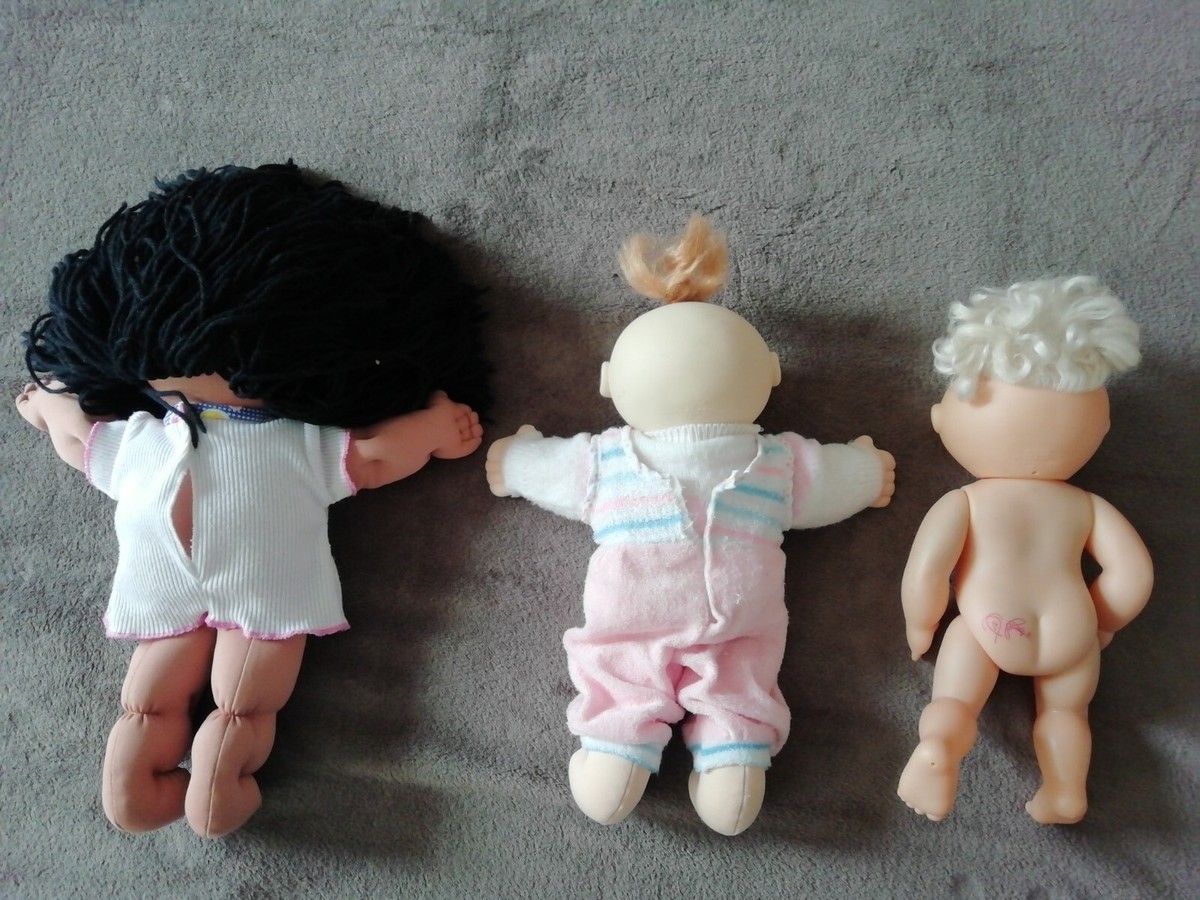Lot de trois petits poupons/poupée - Jeux & Jouets