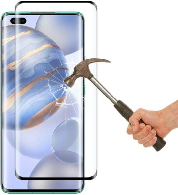 3D Curved Full Coverage Honor V40,Honor 30 Pro Tempered Glass Screen Protector