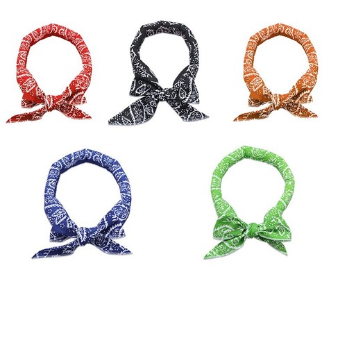 Bandana Headband Cooler Scarf Neck Ice Scarf Wrap Deluxe Outdoor Sport Cooling - Picture 2 of 22