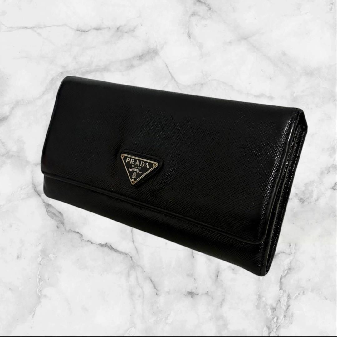 Extremely Beautiful PRADA Foldable Long Wallet Sa… - image 2