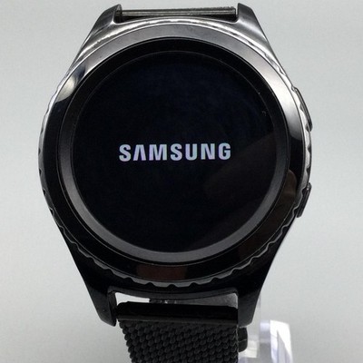 Samsung Gear S2 Classic Smart Watch 44mm Black Tizen Android IOS 4GB Steel Band