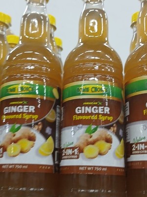 Home Choice Jamaican Ginger Syrup 25.5oz - 2 Pack - Jamaican Flavored Syrup