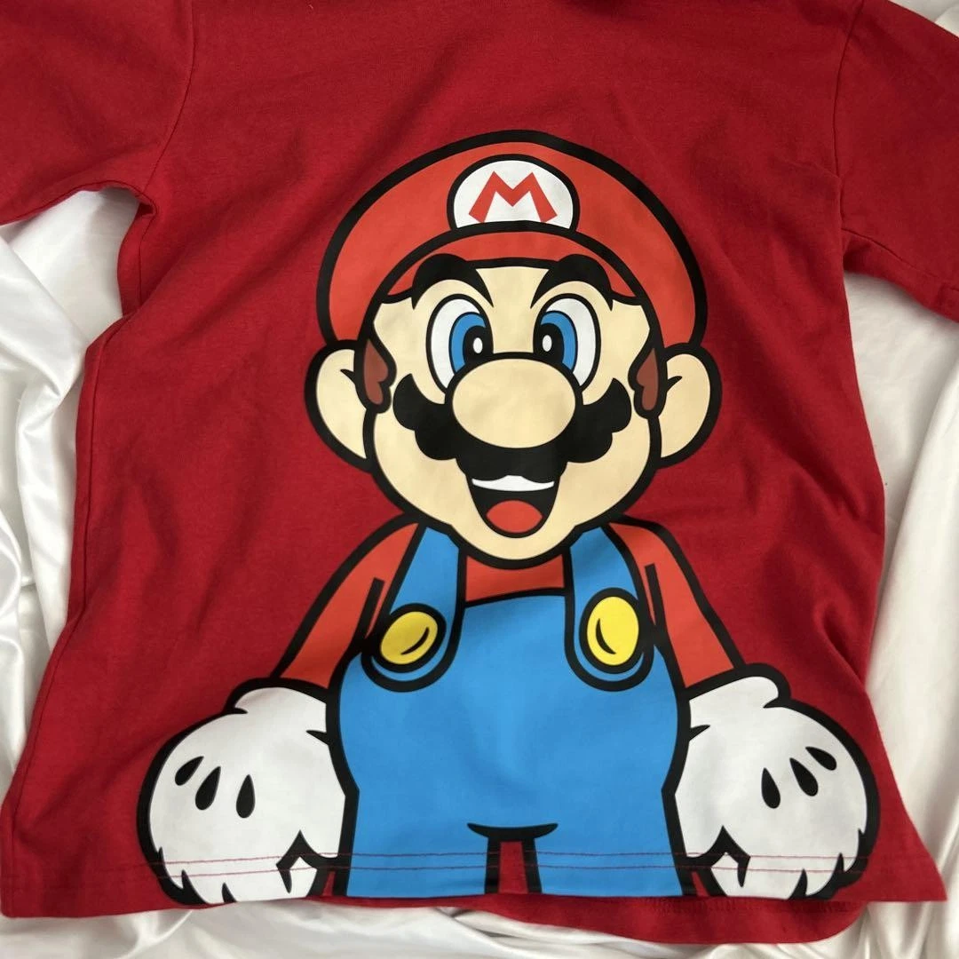 VETEMENTS Cappuccio manica corta 160 Bandai Apparel Mario gioco di ruolo