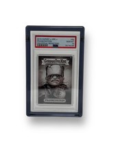 Acrylic Graded Card Display Case for PSA Style Slabs with Black Acrylic