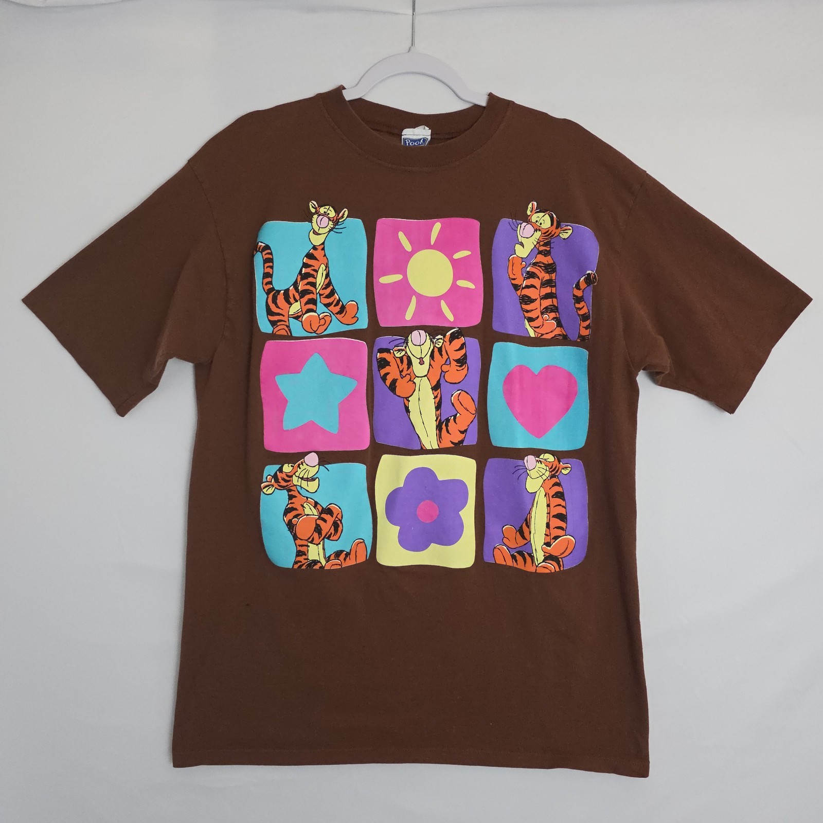 VTG 90s Disney Tigger t-shirt XL Single Stitch Pooh Tag Pop Art Unisex