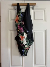 Jantzen One Piece Swimsuit Molded Cups Adjustable Straps Size 14 NWT