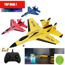 ANTSIR SU35 RC Plane FX620 2.4G Remote Control Foam Glider with LED Lights