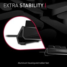 Cherry MX 3.0S, Wired Mechanical Gaming Keyboard, Aluminum RGB MX Red Switches 4