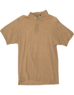 SERGIO TACCHINI Mens Polo Shirt Medium Beige DJ27