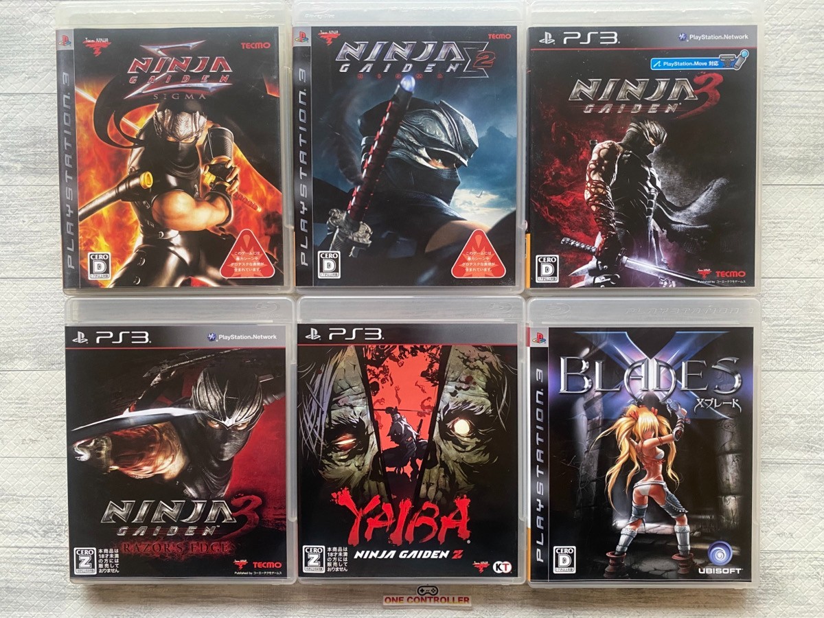 SONY PS3 Ninja Gaiden Σ Sigma 1 2 3 & Razor's Edge & Yaiba & X
