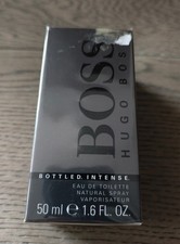 Image of HUGO BOSS BOTTLED INTENSE 50ML EAU DE TOILETTE EDT SPRAY BRAND NEW DISCONTINUED